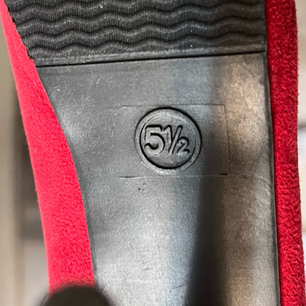 Mossimo Red Platform Heels - Picture 4 of 4